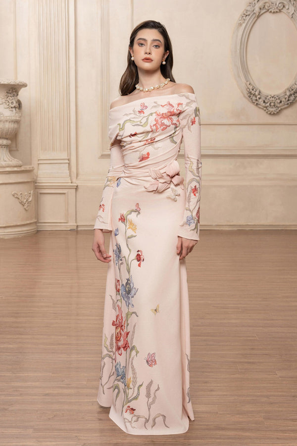 Garden Goddess Maxi Dress