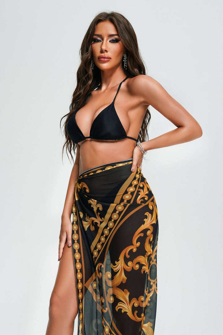Fallon Bikini Three Piece Set