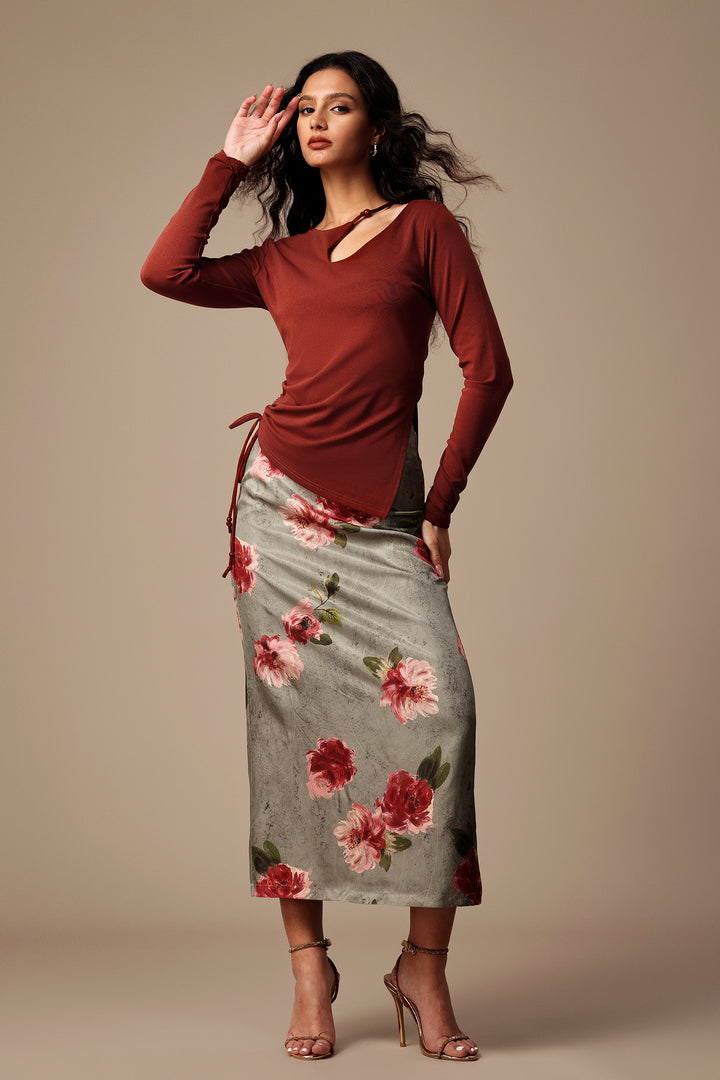 Harli Hollow Long Sleeves Top