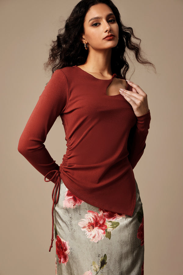 Harli Hollow Long Sleeves Top