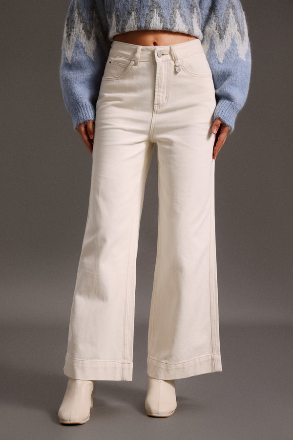 Karina High Waist Wide-Legs Jeans