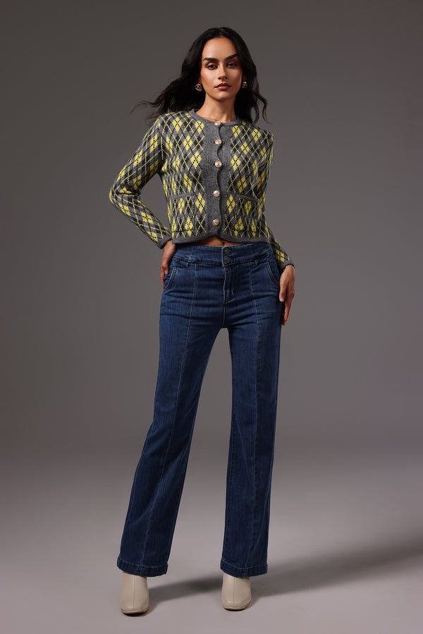 Uiala Round Neck Long Sleeves Sweater