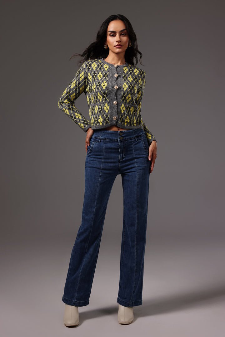 Uiala Round Neck Long Sleeves Sweater