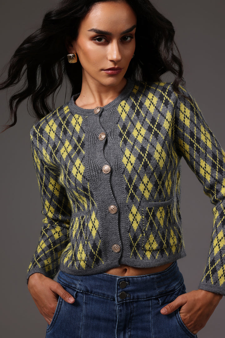 Uiala Round Neck Long Sleeves Sweater