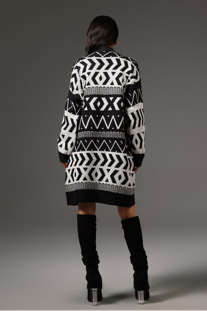Eila  Cardigan Midi Sweater