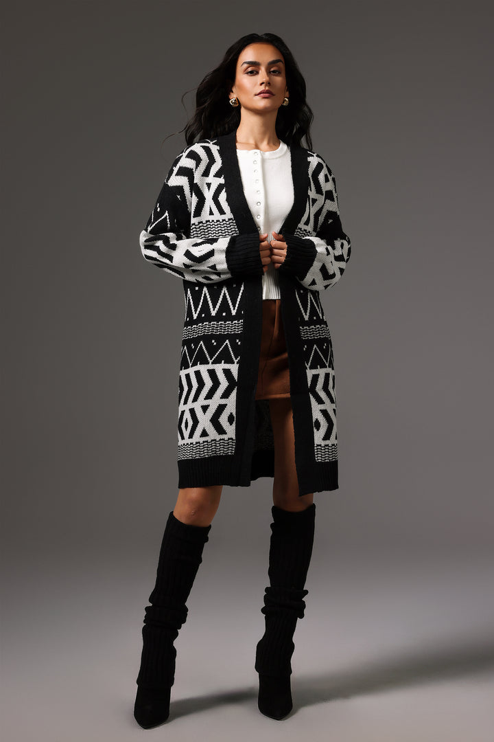 Eila  Cardigan Midi Sweater