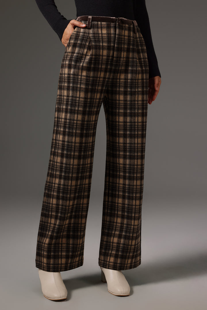 Ninao Tartan Maxi Pants