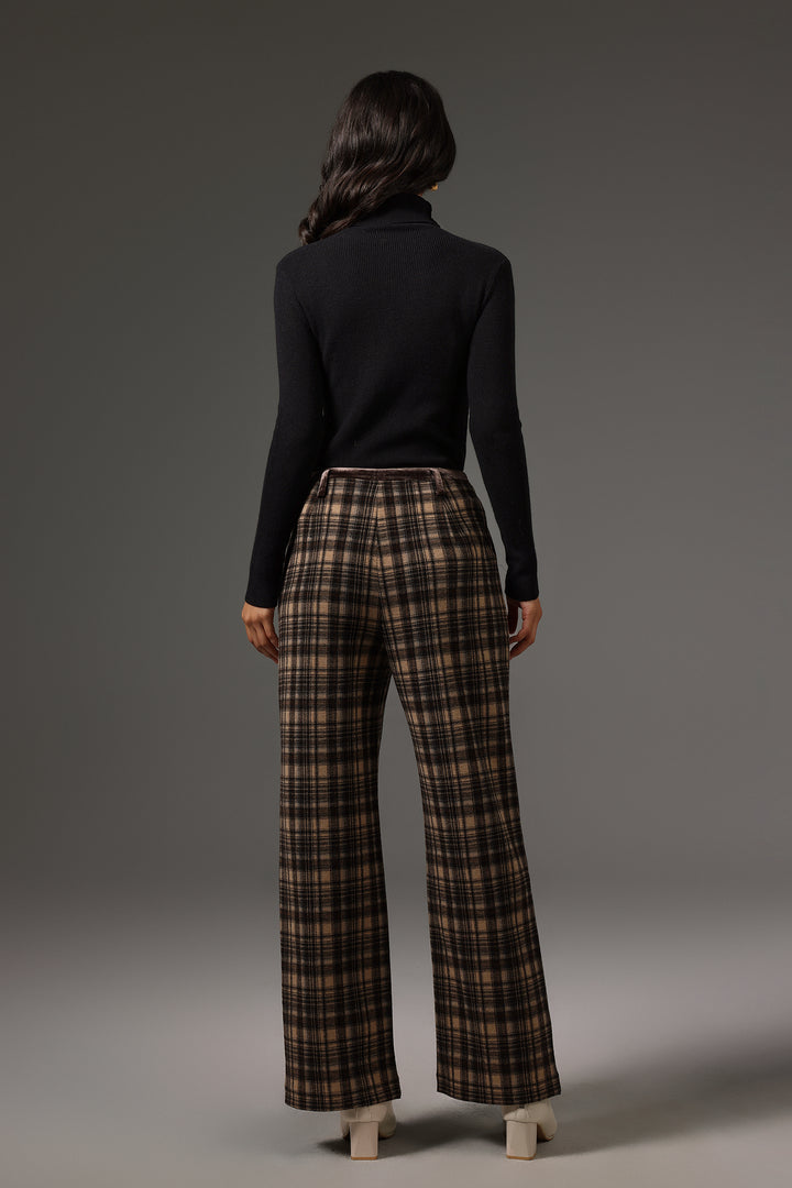 Ninao Tartan Maxi Pants