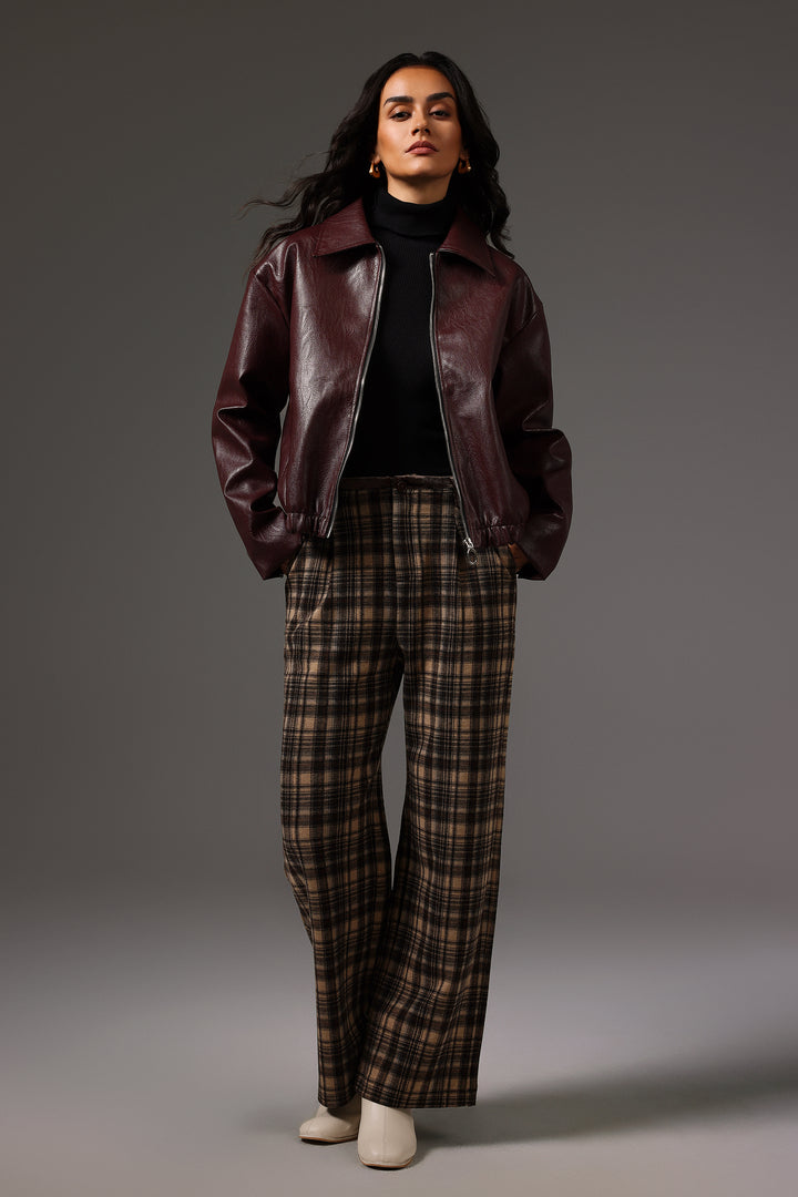 Ninao Tartan Maxi Pants