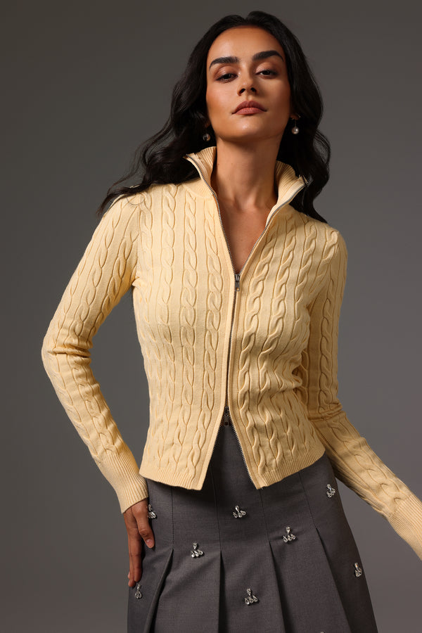 Zerasa Choker  Long Sleeves Sweater