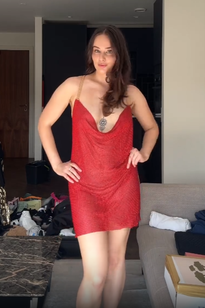 Verity Rhinestone Mini Dress