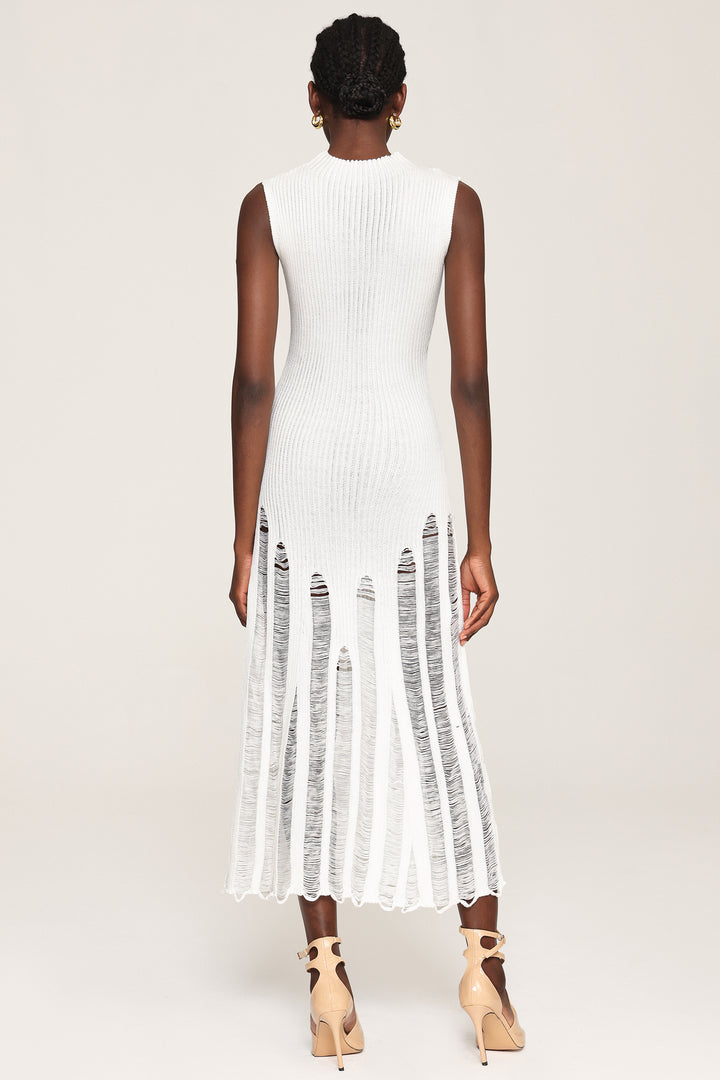 Zaina Sleeveless Hollow Out Maxi Dress