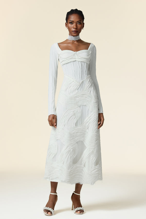 Erin Long Sleeves Maxi Dress