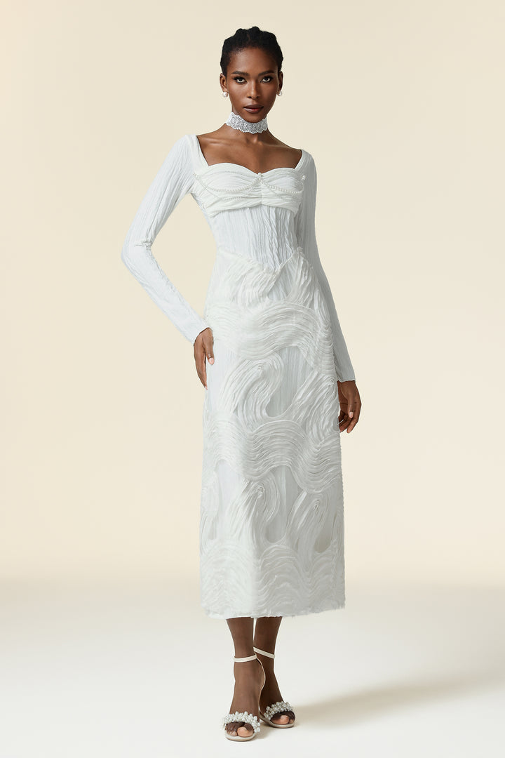 Erin Long Sleeves Maxi Dress