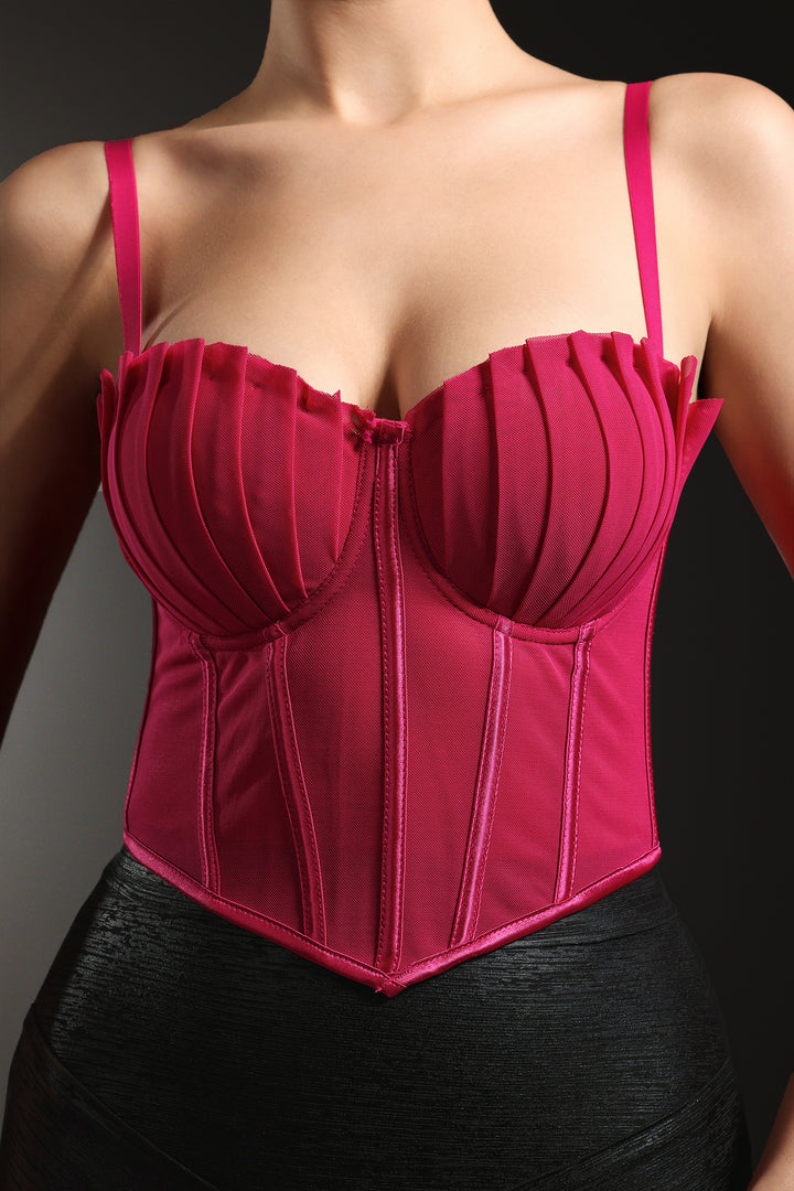Teagan Sleeveless Fishbone Corset