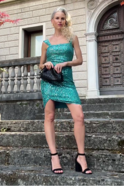 Erryn Sequin Mini Dress