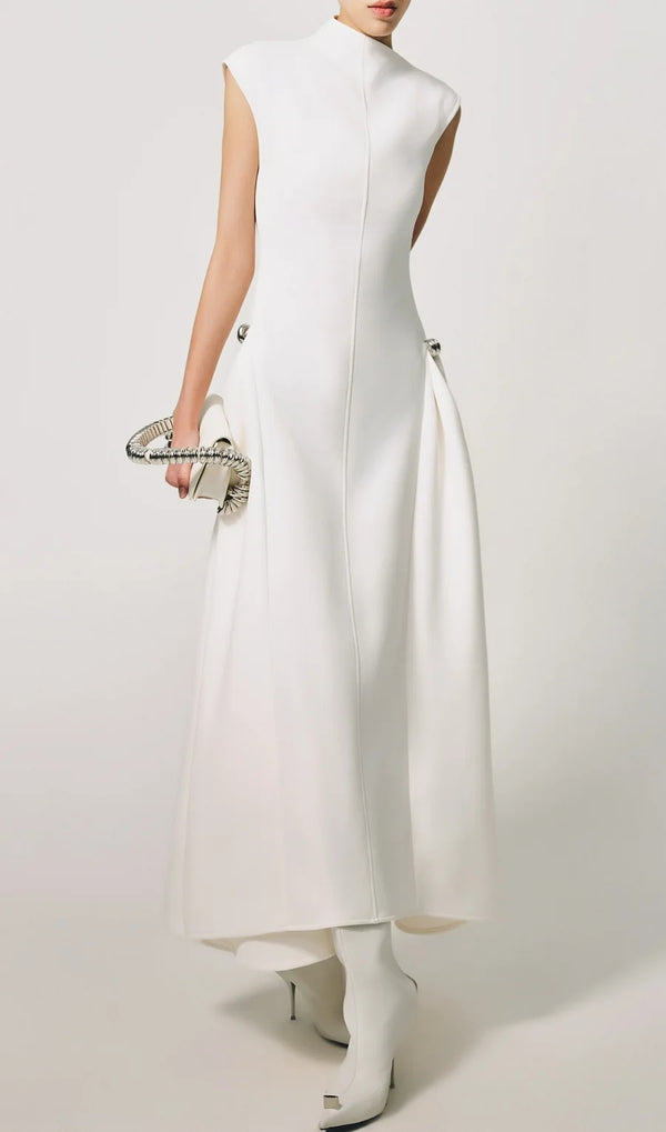 Paca Choker Sleeveless Maxi Dress