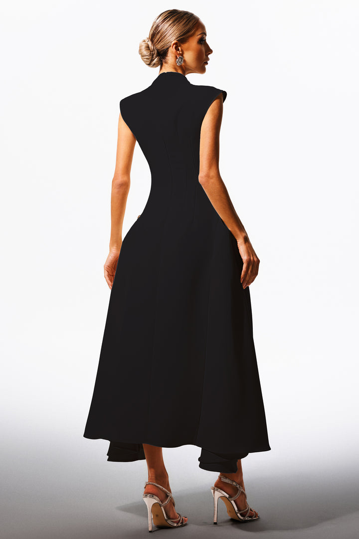Paca Choker Sleeveless Maxi Dress