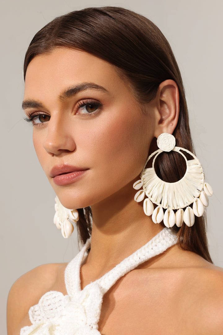 Zalea Seashell Weaving Earrings