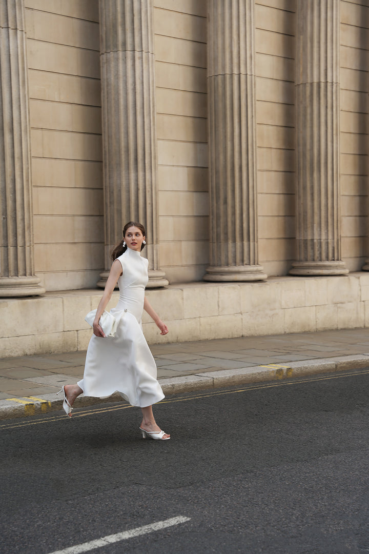 Paca Choker Sleeveless Maxi Dress