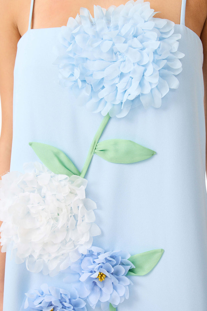buttercup embroidered maxi dress in white Buttercup Embroidered Maxi Dress