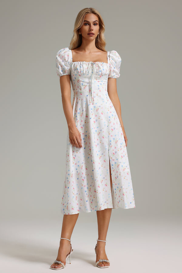 Simone Floral Printed Dress