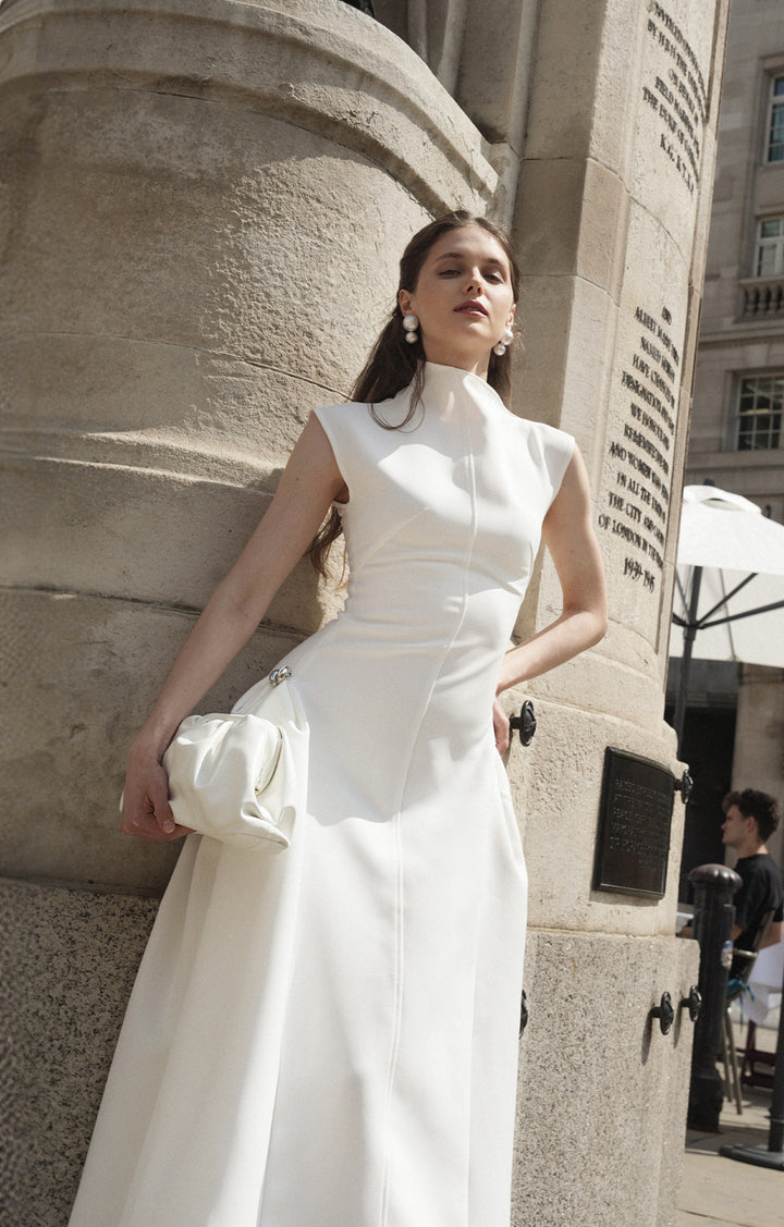 Paca Choker Sleeveless Maxi Dress